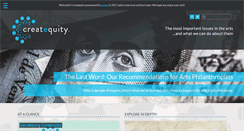 Desktop Screenshot of createquity.com