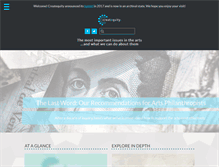 Tablet Screenshot of createquity.com